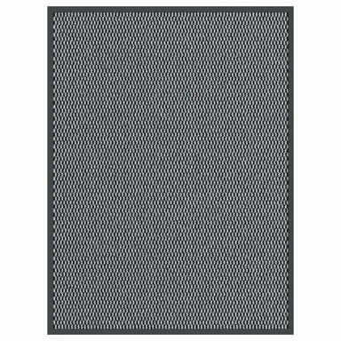 Deurmat 90x120 cm antracietkleurig