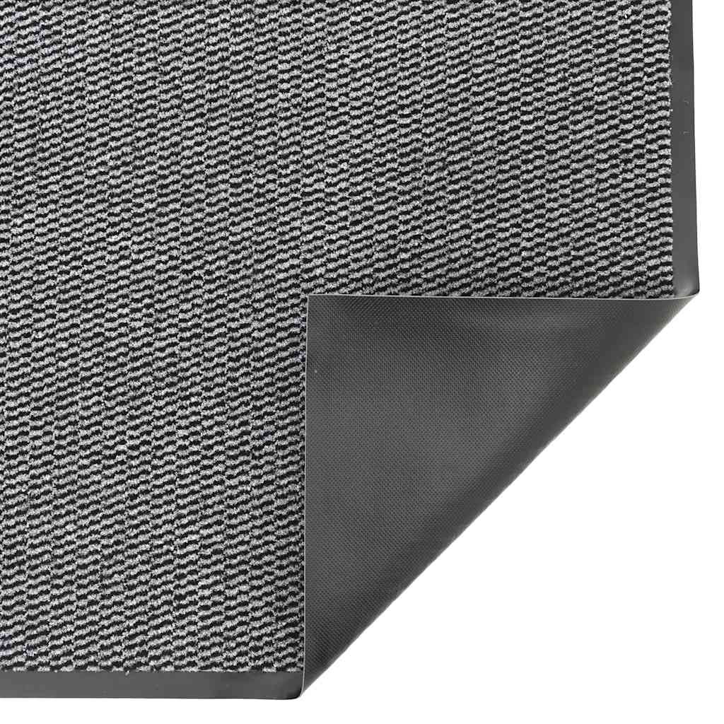 Deurmat 90x120 cm antracietkleurig