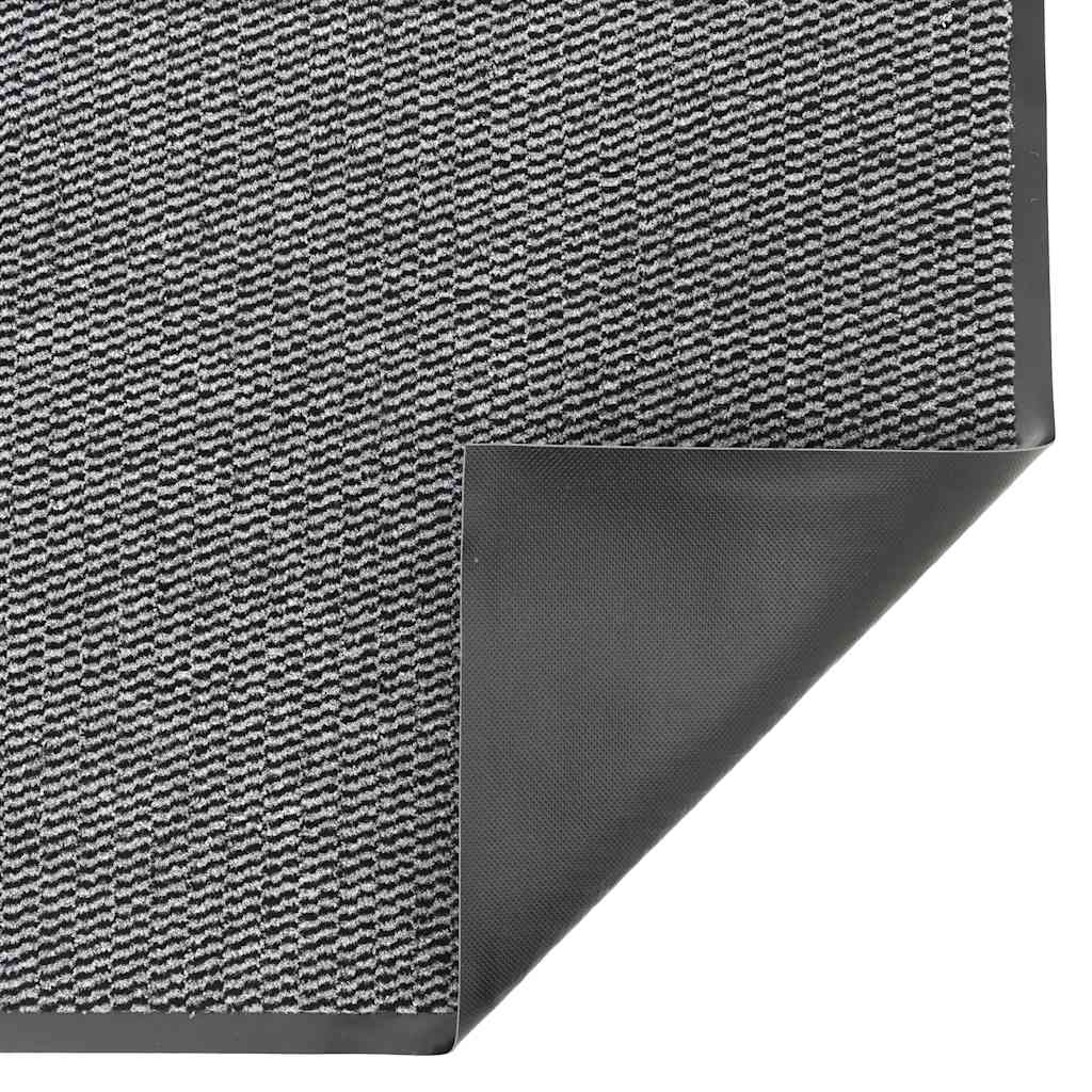 Deurmat 90x150 cm antracietkleurig