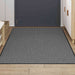 Deurmat 115x200 cm antracietkleurig