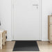 Deurmat 60x150 cm zwart