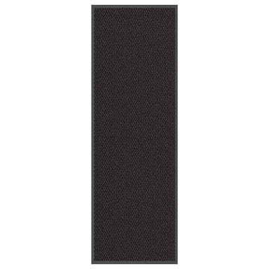 Deurmat 60x180 cm zwart