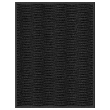 Deurmat 80x120 cm zwart