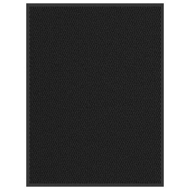 Deurmat 90x120 cm zwart
