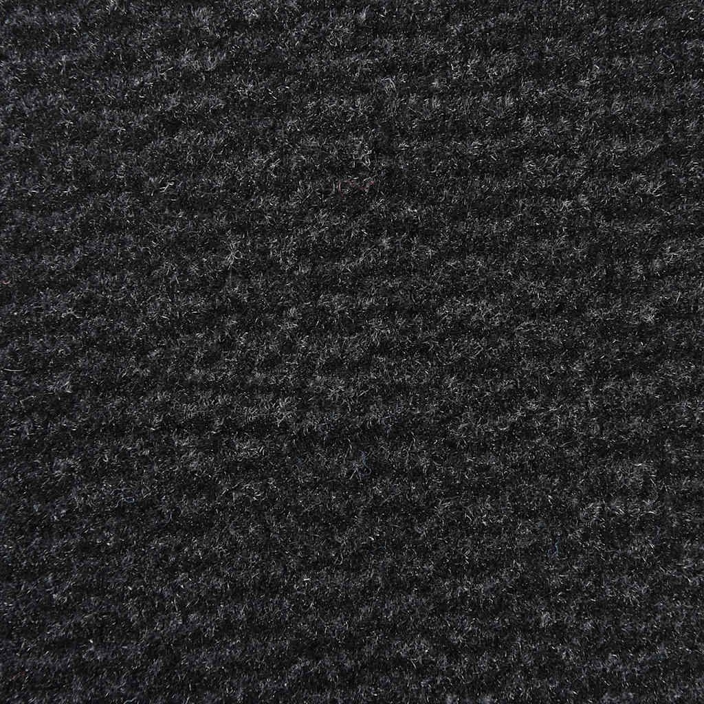 Deurmat 115x200 cm zwart