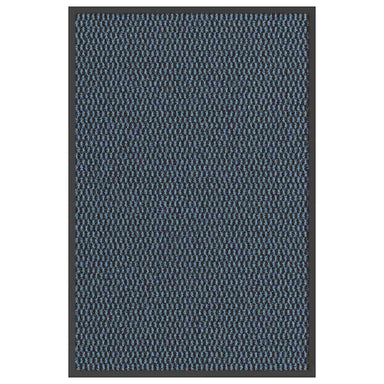 Deurmat 60x90 cm blauw