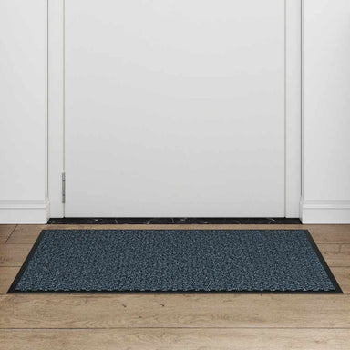 Deurmat 60x90 cm blauw