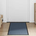 Deurmat 60x150 cm blauw