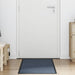 Deurmat 60x150 cm blauw