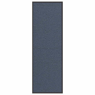 Deurmat 60x180 cm blauw