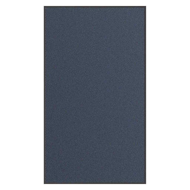Deurmat 115x200 cm blauw