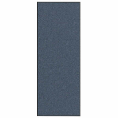 Deurmat 115x300 cm blauw