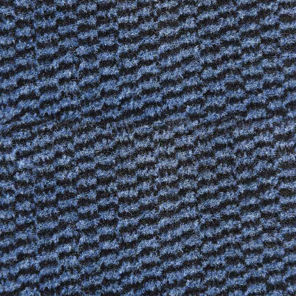 Deurmat 115x300 cm blauw