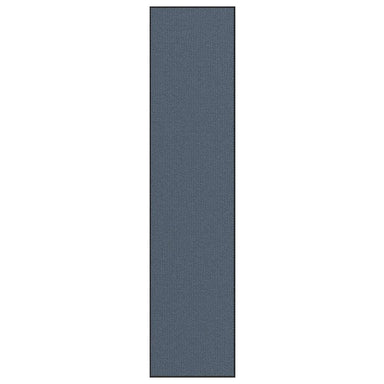 Deurmat 115x500 cm blauw