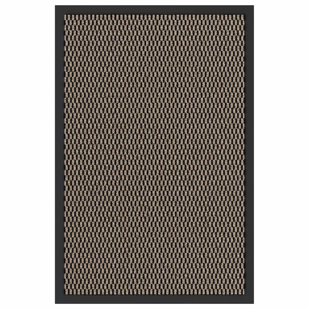 Deurmat 40x60 cm bruin