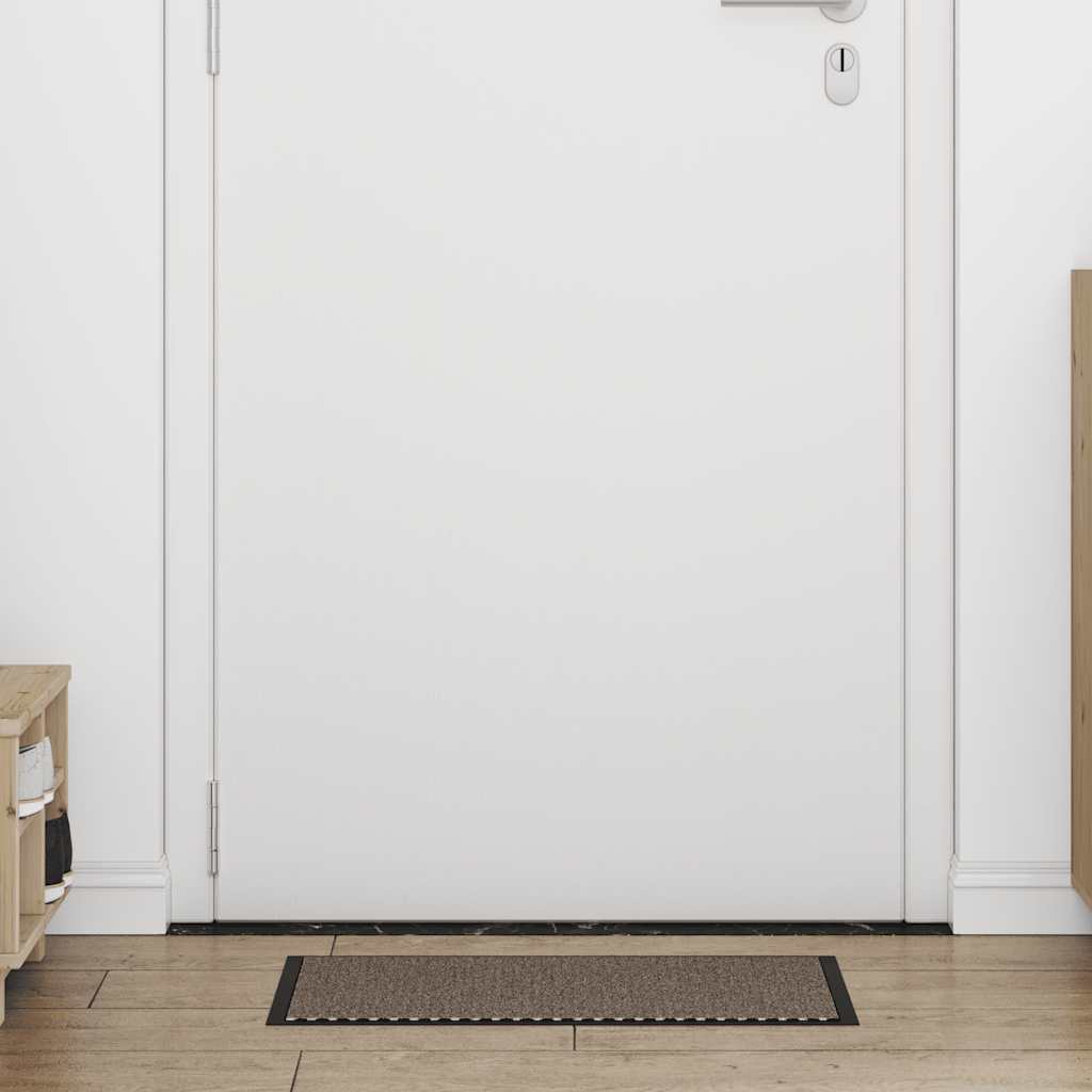 Deurmat 40x60 cm bruin