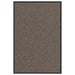 Deurmat 60x90 cm bruin