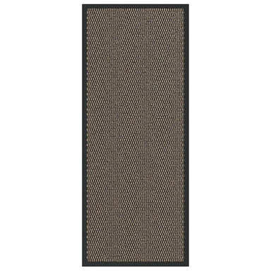 Deurmat 60x150 cm bruin