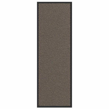 Deurmat 60x180 cm bruin