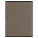 Deurmat 90x120 cm bruin