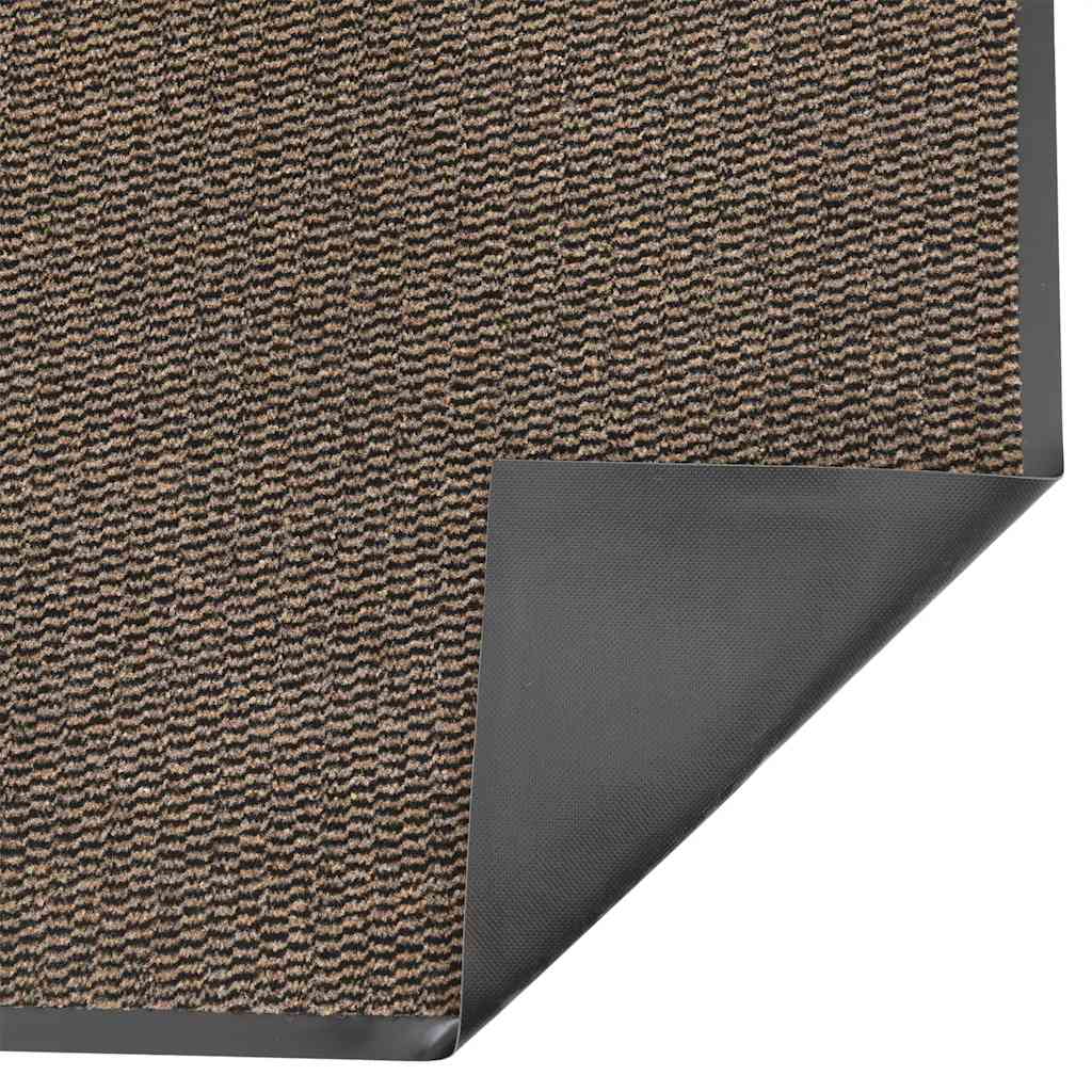Deurmat 115x200 cm bruin