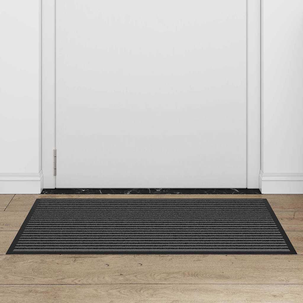 Deurmat Zwart 60 x 90 cm Polypropyleen