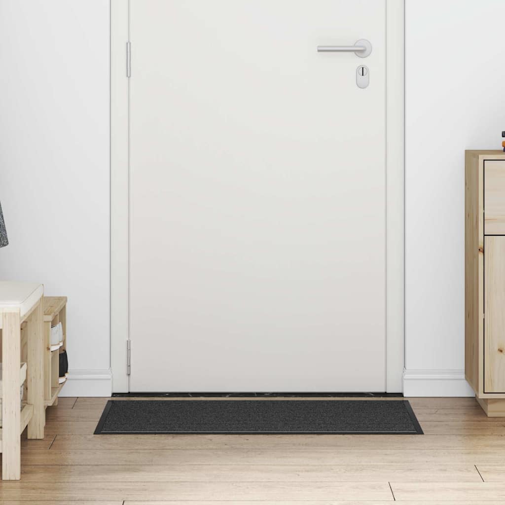 Deurmat Zwart 60 x 90 cm Polypropyleen