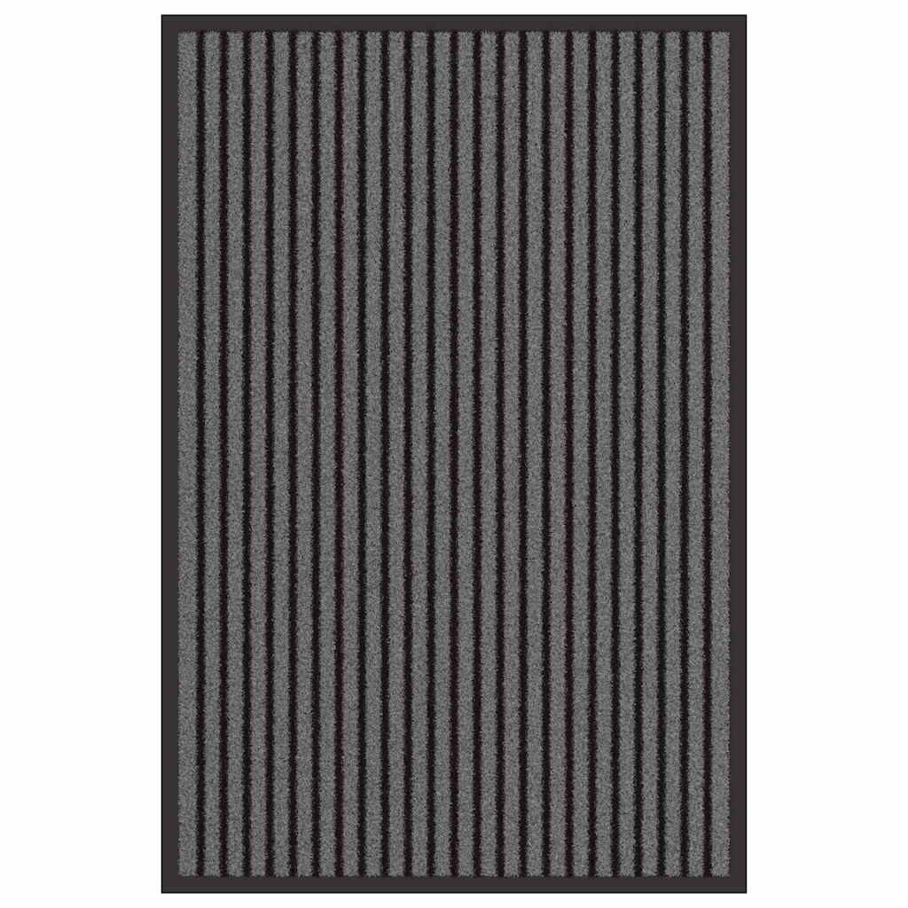 Deurmat Zwart 60 x 90 cm Polypropyleen