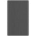 Deurmat 90x150 cm gestreept 90x150 cm zwart en grijs
