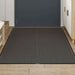 Deurmat 115x200 cm streep zwart en grijs