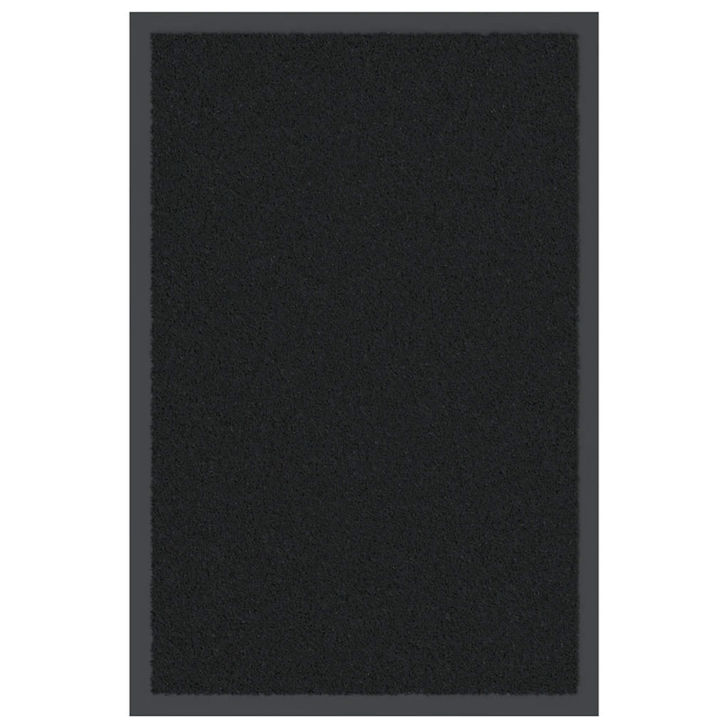 Deurmat 40x60 cm zwart