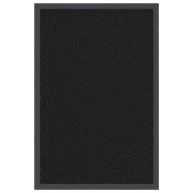 Deurmat 40x60 cm zwart