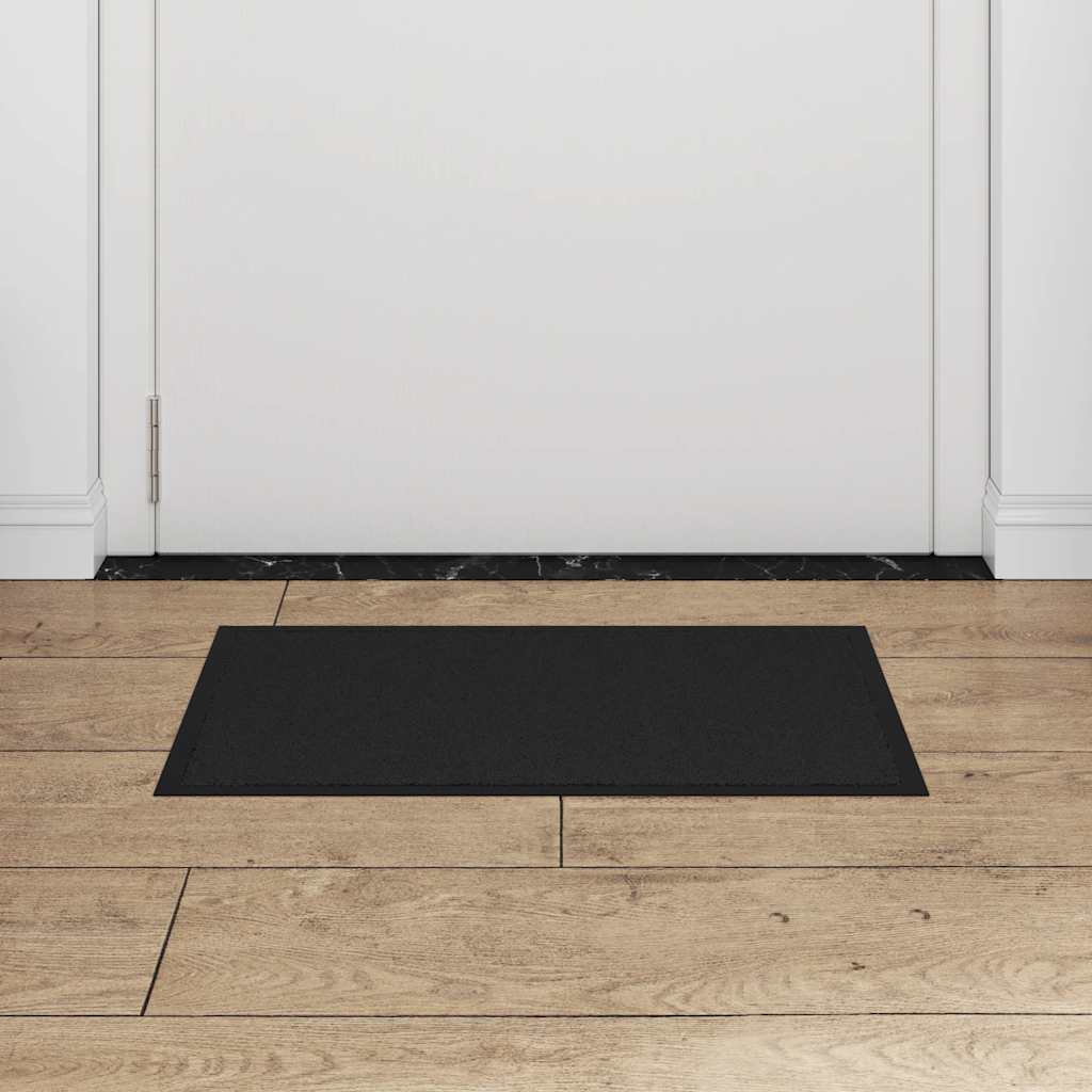 Deurmat 40x60 cm zwart