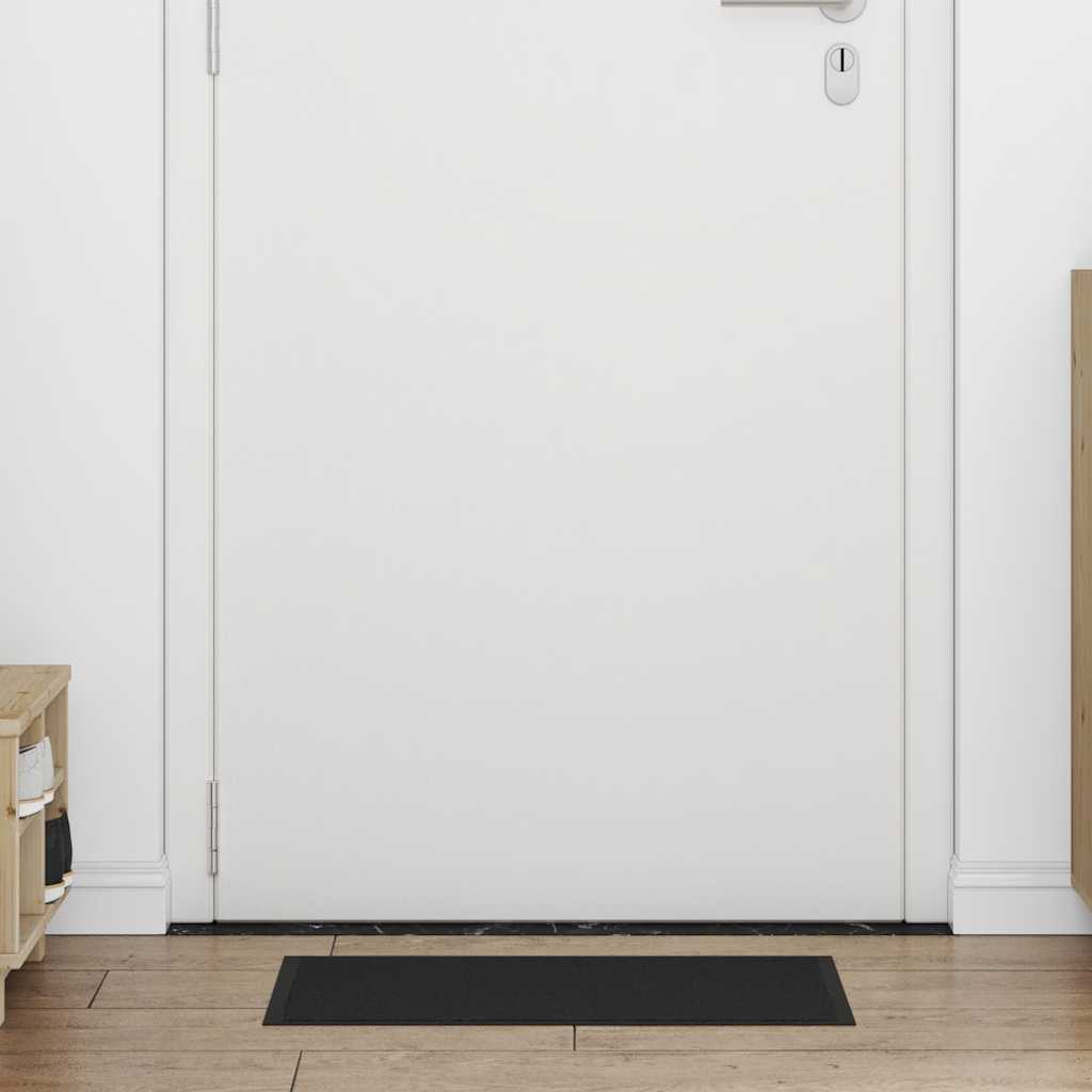 Deurmat 40x60 cm zwart