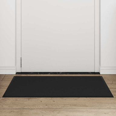 Deurmat 60x90 cm zwart