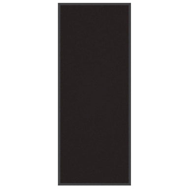 Deurmat 60x150 cm zwart
