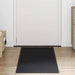 Deurmat 60x150 cm zwart