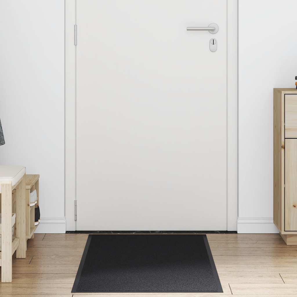 Deurmat 60x180 cm zwart