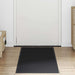 Deurmat 60x180 cm zwart