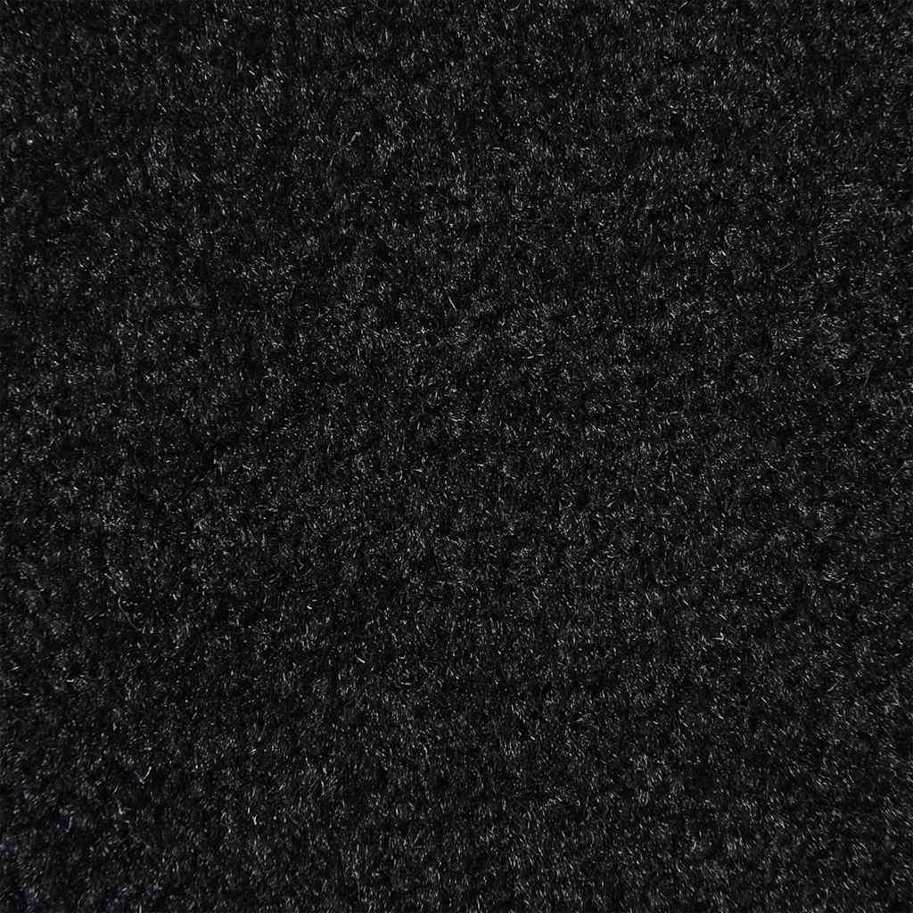 Deurmat 60x180 cm zwart