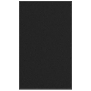 Deurmat 90x150 cm zwart