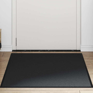Deurmat 90x150 cm zwart
