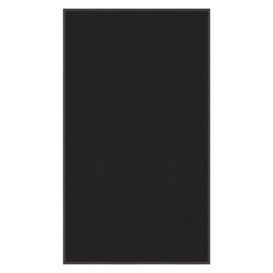 Deurmat 115x200 cm zwart