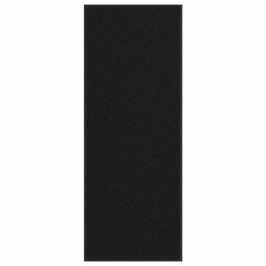 Deurmat 115x300 cm zwart