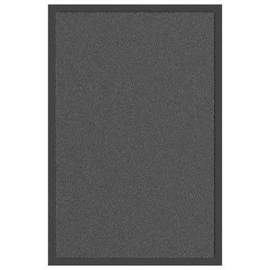 Deurmat 40x60 cm antracietkleurig