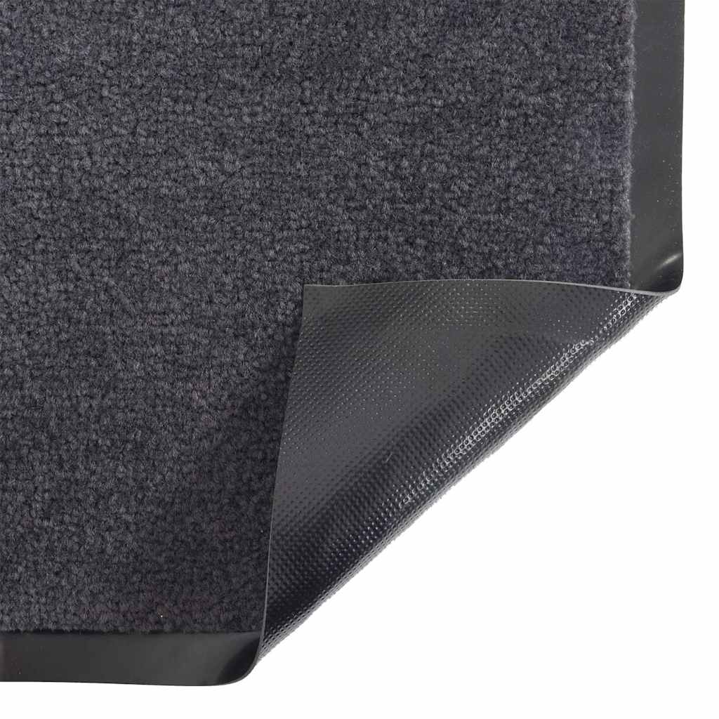 Deurmat 40x60 cm antracietkleurig