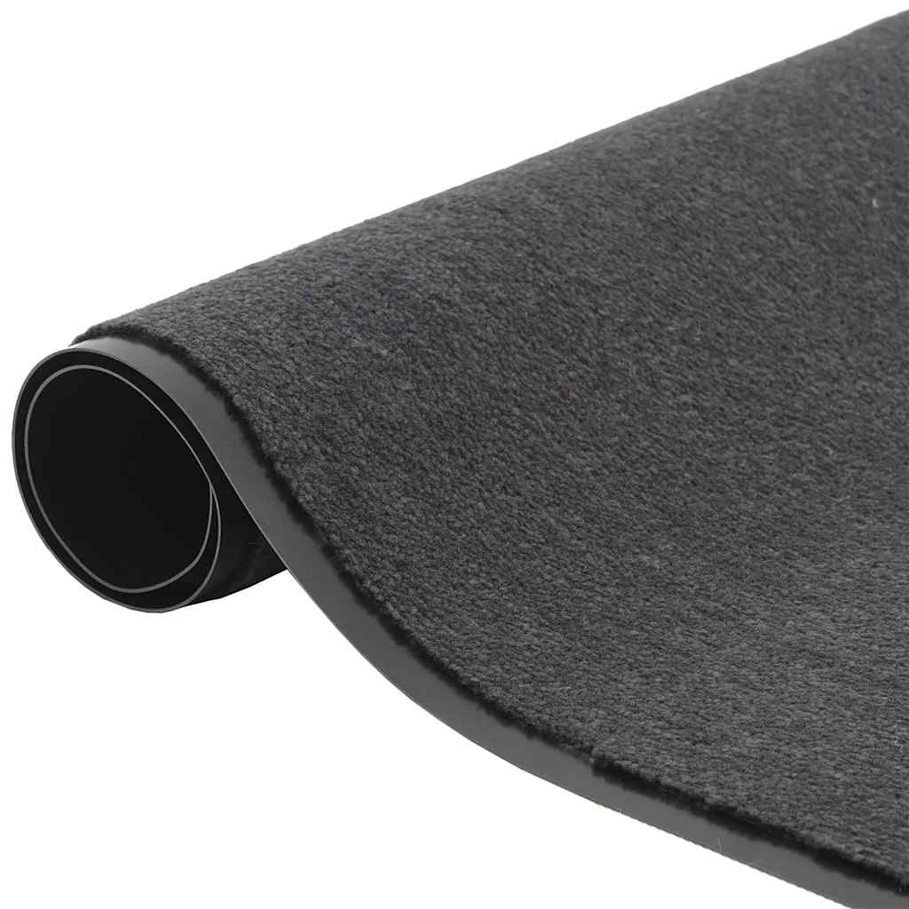 Deurmat 60x150 cm antracietkleurig