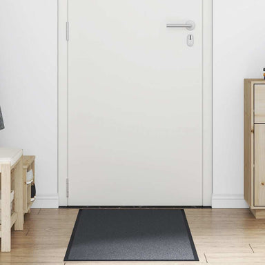 Deurmat 60x180 cm antracietkleurig