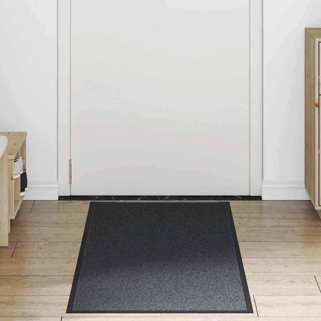 Deurmat 60x180 cm antracietkleurig