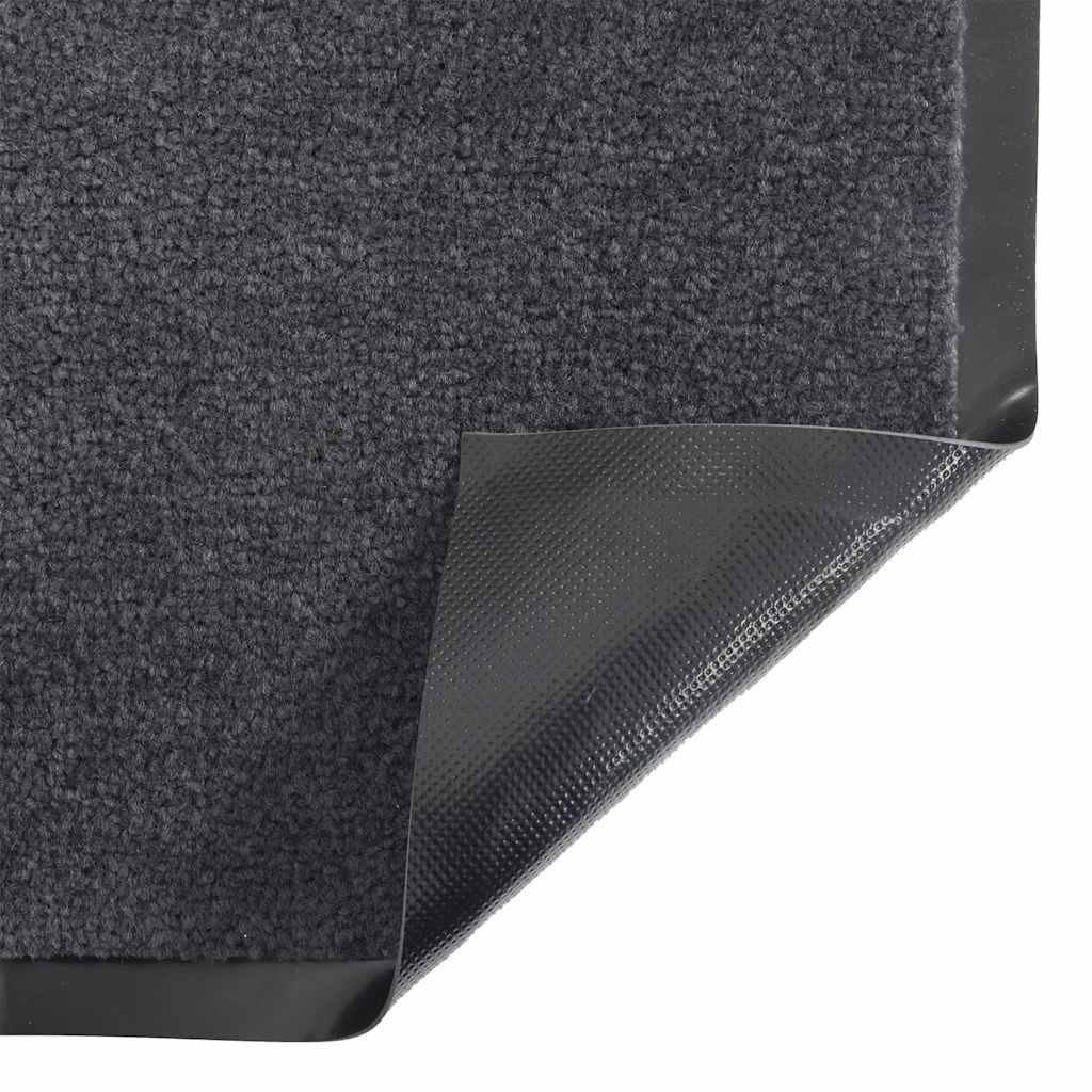 Deurmat 60x180 cm antracietkleurig